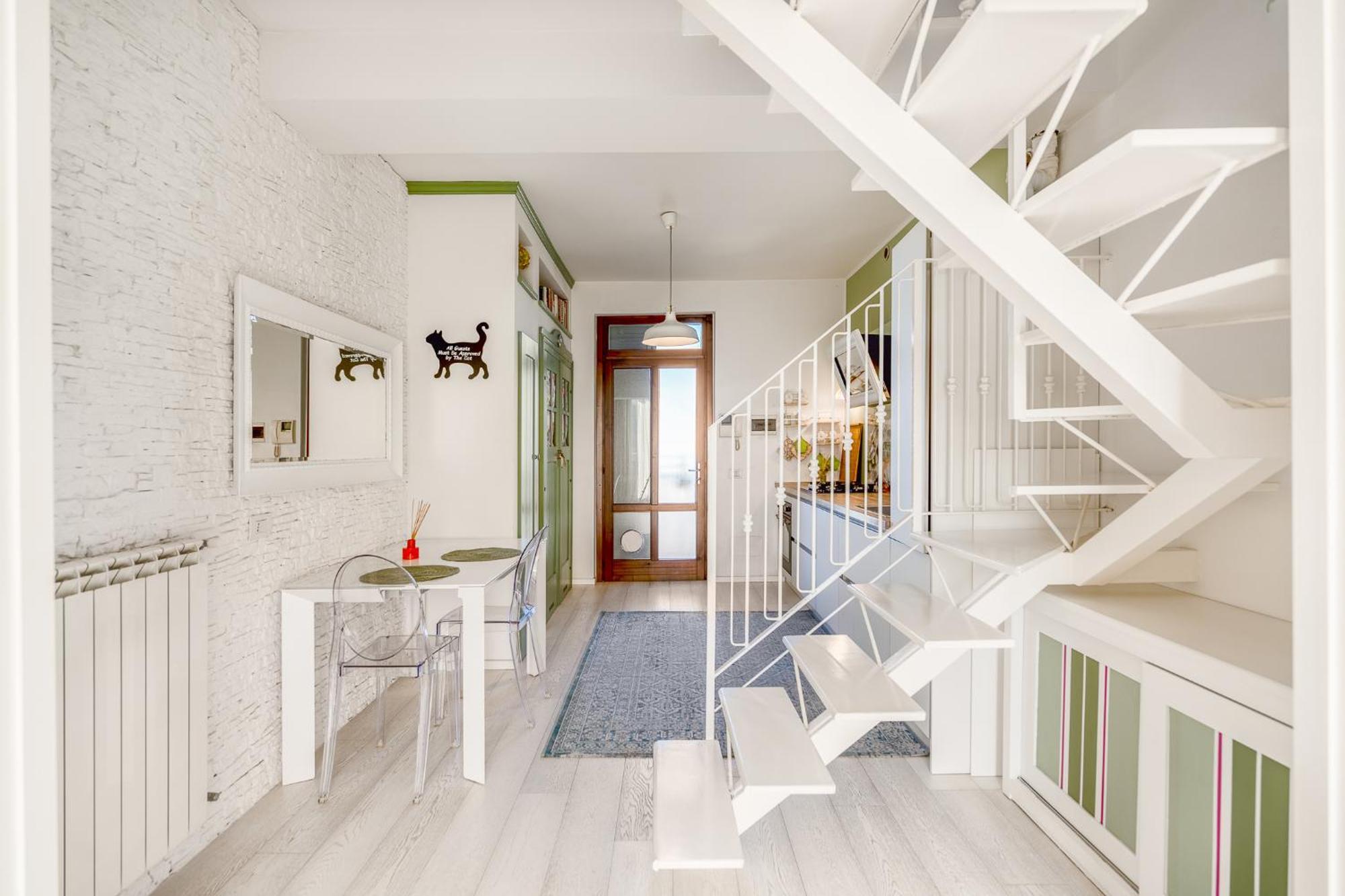 Apartmán Bright Loft - Free Private Parking Milán Exteriér fotografie
