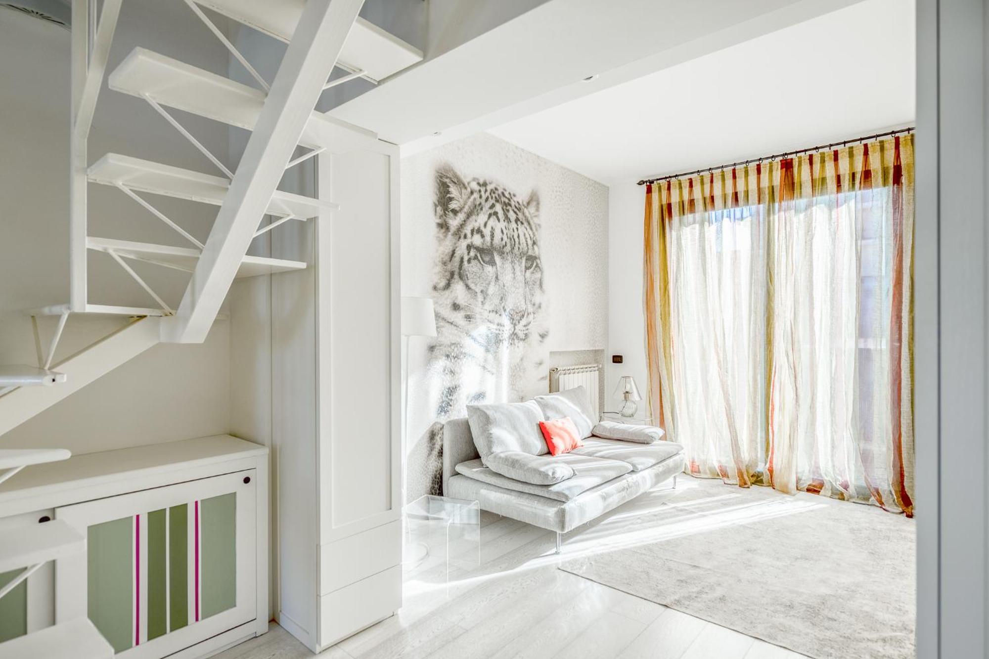 Apartmán Bright Loft - Free Private Parking Milán Exteriér fotografie
